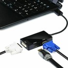 Lot Thunderbolt mini Display Port dp To Vga hdmi dvi Adapter For Macbook Pro Air