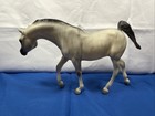 Retired Breyer Light Grey Arabian Stallion  654 Classic freedom Scale Sagr Mold