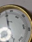 Vintage Royal Barometer Thermometer Hygrometer - Working  Signs Of Wear