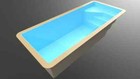 Fiberglass Pool Shell Infinity Escada 500     8 6 X 16 4 X 4 7  