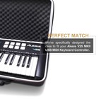 Ltgem Controller Case For Alesis V25 Mkii Usb Midi Keyboard Controller Hard S   