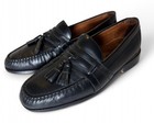Vintage G h Bass   Co Weejuns Sz 9 D Loafer Black Tassel    gantry    Shoe Usa 
