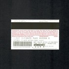 Disneyland Resort Ticket 2001 California Adventure 1st Year Disney Park Hopper