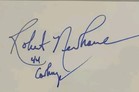Robert Newhouse Signed 3x5 Index Card Beckett Dallas Cowboys Football 