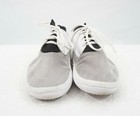 Nike Solarsoft Moccasin Used Men 7 White black Low Top Mesh Sneakers 555301-100