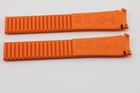 Patek Philippe Aquanaut 5167a 5167 Orange Rubber Strap 21 18 Oem Uncut New