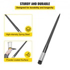 Hay Spear 39  Bale Spear 3600 Lbs Capacity  Bale Spike Quick Attach Square Hay