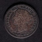 Canada 1871h 10c Ten Cent Silver Dime Queen Victoria G Good  925 Silver