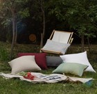 Phf Ultra Soft Waffle Weave Euro Sham Pillow Covers 2-pack 26x26 No Filling Bed