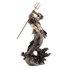 Top Collection Poseidon Holding Trident Statue- Greek God Of The Sea 