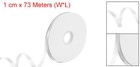 Satin Ribbon 3 8 Inch X 80 Yards White Double Face Polyester For Gift Wrapping