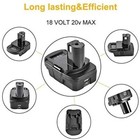 Battery Adapter Black Decker Porter Cable Stanley Baterry Convert To Ryobi