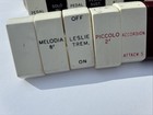 Lot Of 144 Leslie Organ Control Rocker  Button Switches Plastic Keys Only