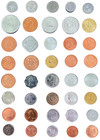 40 World Coins From 40 Different Countries     Foreign Coin Collection In Pouch