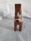 Small Akta Dalahemslojd Swedish Dala Horse Figure  Nils Olsson Brown 5 In  Tall