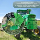 Ohoho Bolt On 6  Tractor Step Driver Side Compatible With Joh-n Deere 1025r 1023