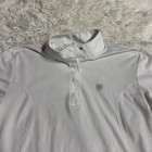 Child   s Xxl White Ariat Short Sleeve Horseback Riding Show Shirt