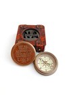 Antique Vintage Brass Pocket Compass Brass Nautical Compass Marine Compass Gift