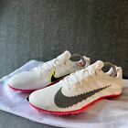 Nike Zoom Rival S 9 Rawdiculous Track Shoes spikes Mens Sz  8 White black Dm2328
