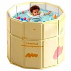 Collapsible Portable Bathtub For Kids 27 5 x31 5  - Foldable Ice Bath   Spa Tub