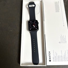 Apple Watch Series 3 42mm Stainless Steel   Black Band Gps   Cellular Good