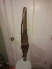 Antique Wooden Prosthetic Peg Leg Civil War Era 1860 s Ky Find Kitsch Oddity Vtg