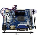 Rtd2660h Vga Av Lcd Controller Board For 40pin Lvds 1366x768 Lcd Screen