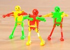 5 Pcs Funny Spring Wind-up Dancing Walking Robot Toy For Kids  Robot Playset For