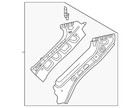 Genuine Gm Passenger Side Front Compartment Upper Side Rail 84523991