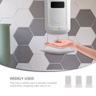 3pcs Sturdy Lightweight Practical Lasting Useful Soap Dispenser Tray Household