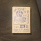 Vintage Matchbook Full Unstruck  Pier 101 Restaurants Portland Lincoln City Or