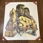 Nbc 1960s Tv Posters Lot Of 4 Bonanza Get Smart Uncle I Spy 24x21 Vintage