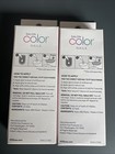 2 kiss Salon Color Long Length Glue On Nails 24 Nails Per Box new black shiny