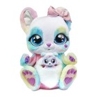 Peek-a-roo  Rainbow Plush Toy And Baby With Bonus Bows  Kids Toys For Girls