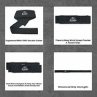 Revansh Weight Lifting Straps 24  Silicone Non Slip Gym Deadlift Training