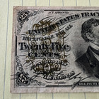 25 Cents Third  Issue Fractional Currency