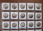 Lot Of 88 Kellogg s Pep  5 Quaker Puff   17 Squadron Pins 1945-47 Total  110