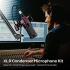 Condenser Microphone Xlr professional Studio Recording Microphone For Compute   
