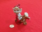 Vintage 1950 s Ceramic Pixie Elf Figurine Japan
