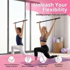 Yoga Stick  Upgraded 5ft Sturdy Steel Mobility Stick  Adjustable Stick For Ex   