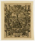 Antique Print-a Printers Device-christ As A Potter-j  Chonet-anonymous-ca  1600