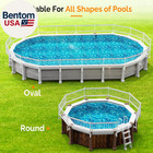 Above Ground Pool Safety Fence swimming Pool Fences  Pool Fencing white  kit B-3