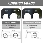 Iwiss Combo Angle Head Pex Pipe Crimping Tool Kits For 1 2   3 4  Pex Crimp
