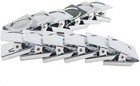 Stainless Steel Magnetic Wall Clips 12 Pack Stylish Strong Paper Clip Holders