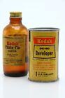 Vintage Kodak Developing Products Partial Bottle Photo-flo   Unopened Can Dk-50