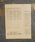 1893 Washington Park Racing Program - Kentucky Derby Winners Riley  Chant  More 
