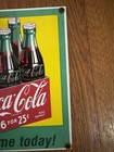 Coca   cola Porcelain Enamel Sign Ande Rooney 6 For 25   Take Some Home Today
