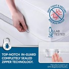 Guardmax Jersey Knitted Cot Size Zippered Mattress Encasement Size  White 