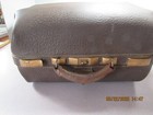 Vintage Brown Doctor Leather Bag Antique Doctor Bag Medical - Large