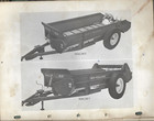 New Holland Manure Spreader Model 510-516  41051025 Assembly Information